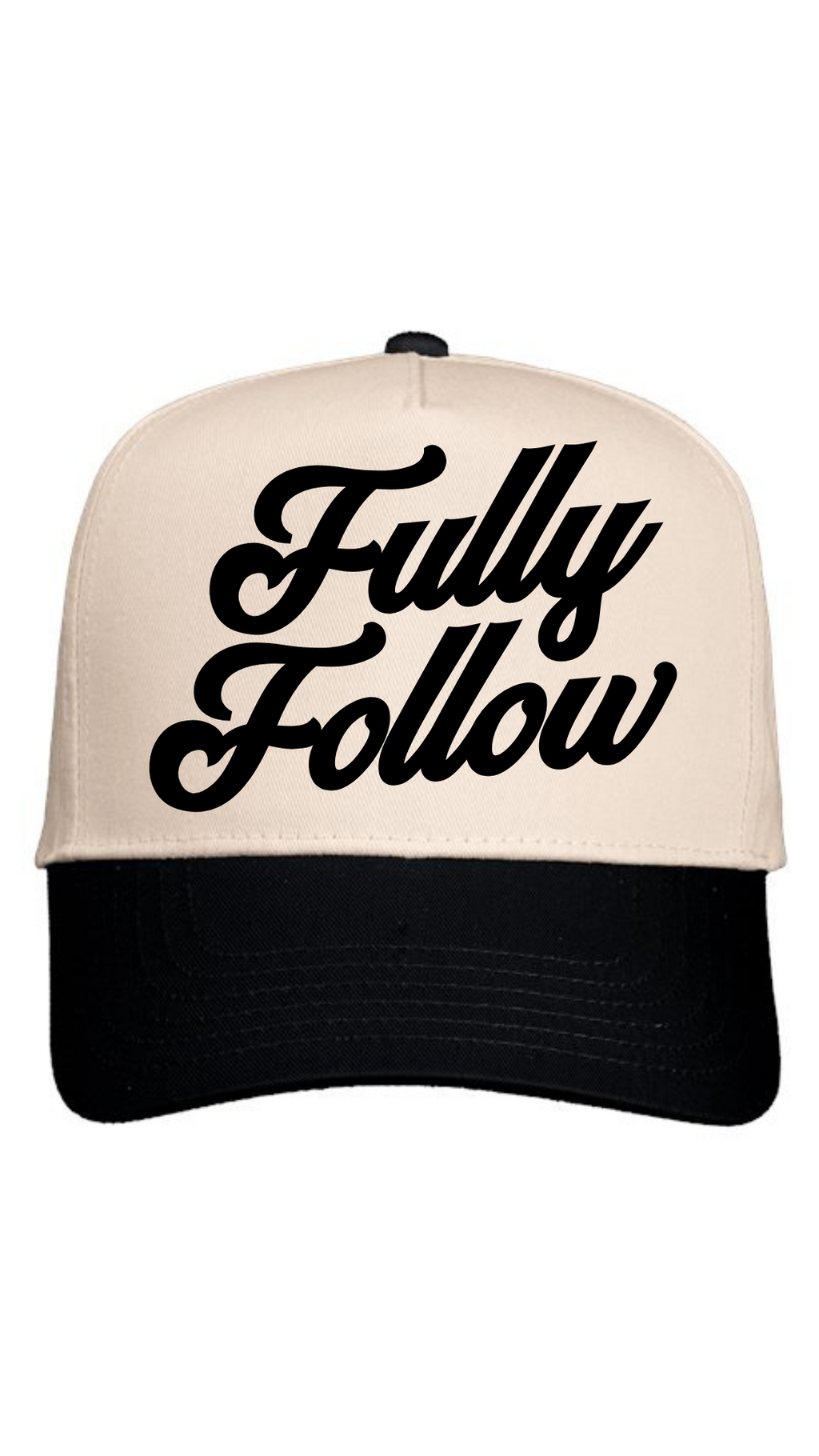 Fully Follow Cap - Black