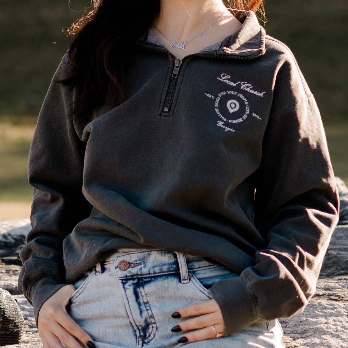 Local Church Quarter Zip Sweatshirt