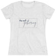 The Well Gathering - Classic Triblend Women's Tee - Navy