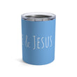 Coffee & Jesus - Light Blue